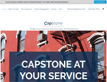 Tablet Screenshot of capstonerea.com